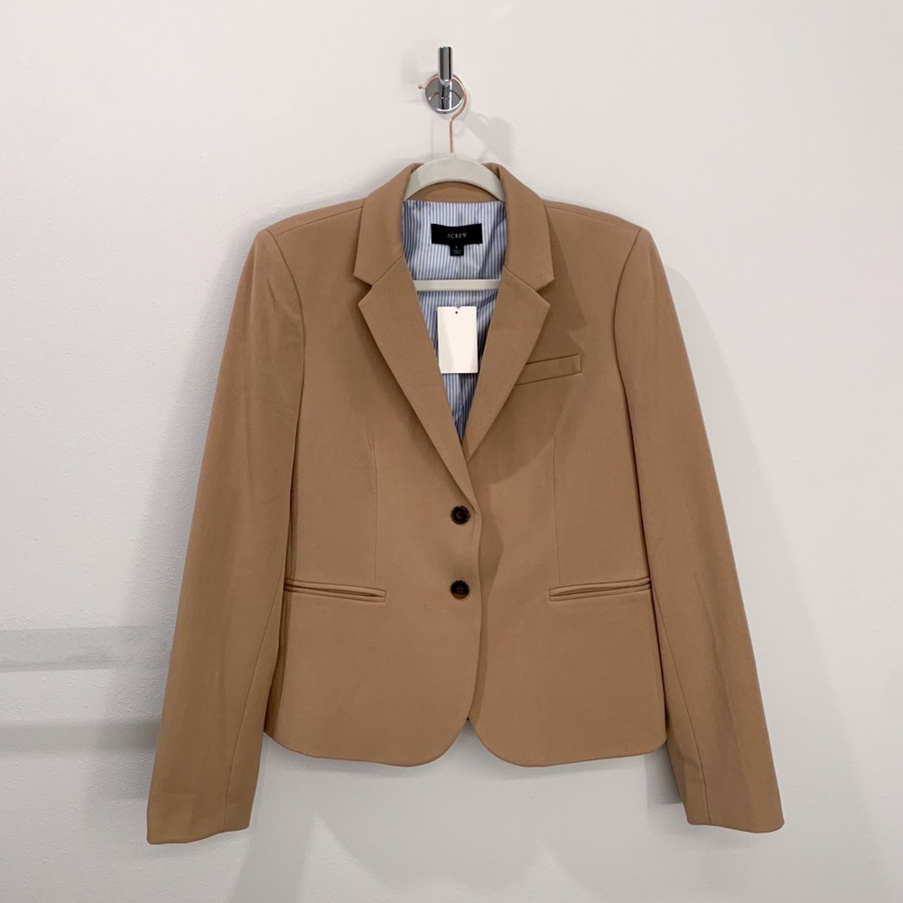 NWT J.crew Camel Brown Blazer